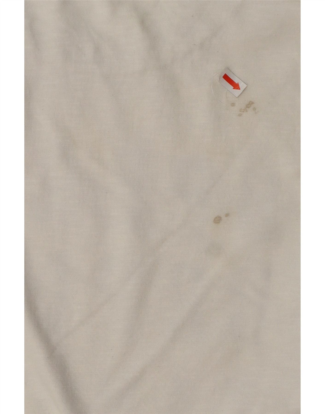 SUPERDRY Top gráfico masculino manga comprida grande algodão branco