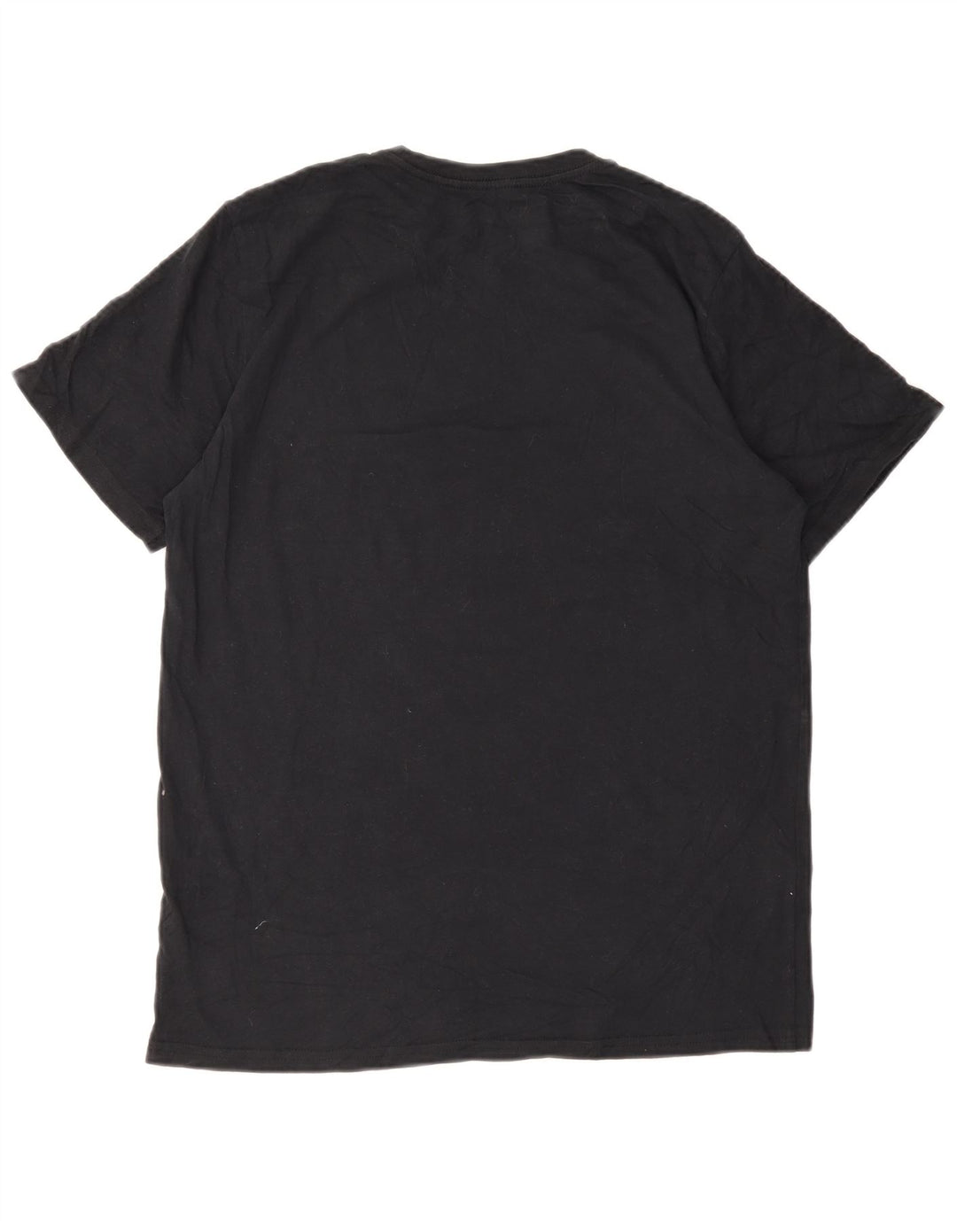 Camiseta masculina Volcom Modern Fit Graphic Top grande de algodão preto