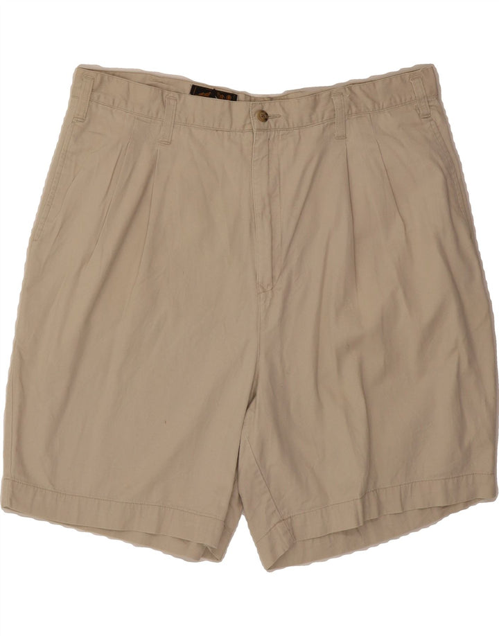 EDDIE BAUER Mens Chino Shorts W40 XL Beige Cotton Vintage Eddie Bauer and Second-Hand Eddie Bauer from Messina Hembry 