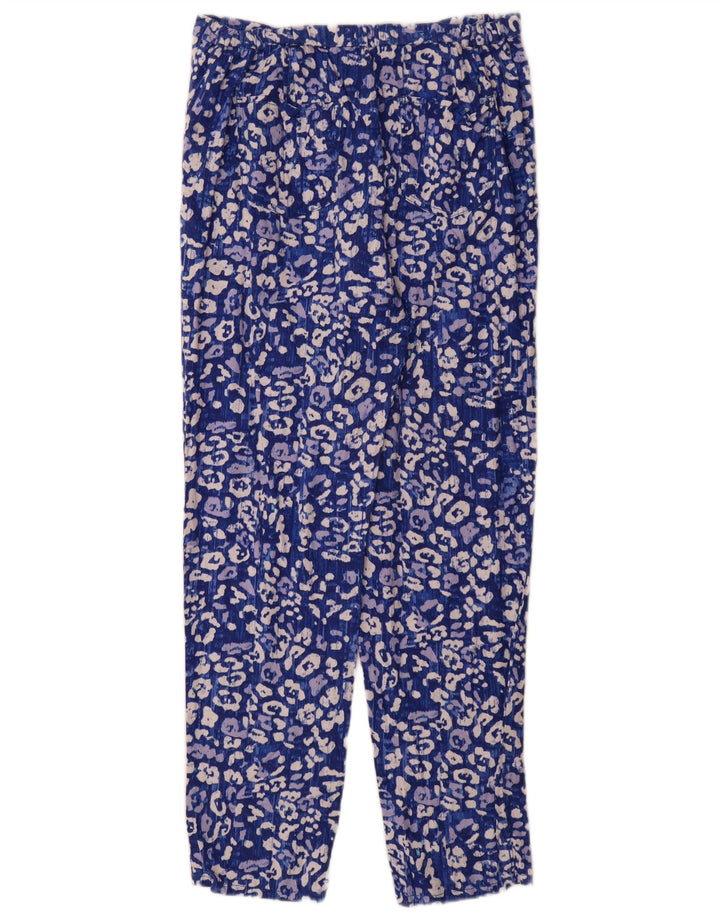 Calça Chino Feminina Marks & Spencer Reino Unido 12 Médio W30 L31 Azul