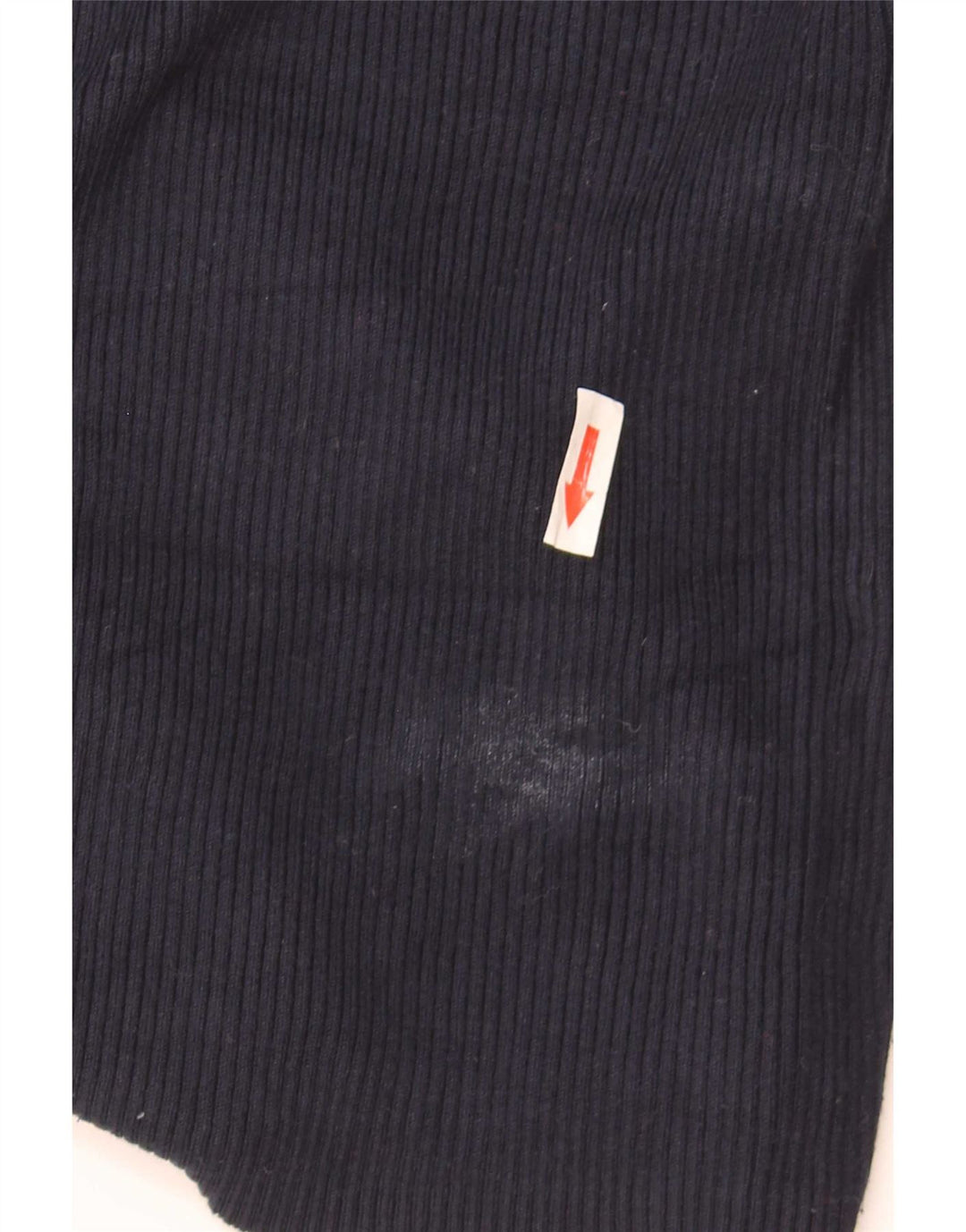 Top curto feminino Marks & Spencer UK 4 XS azul marinho