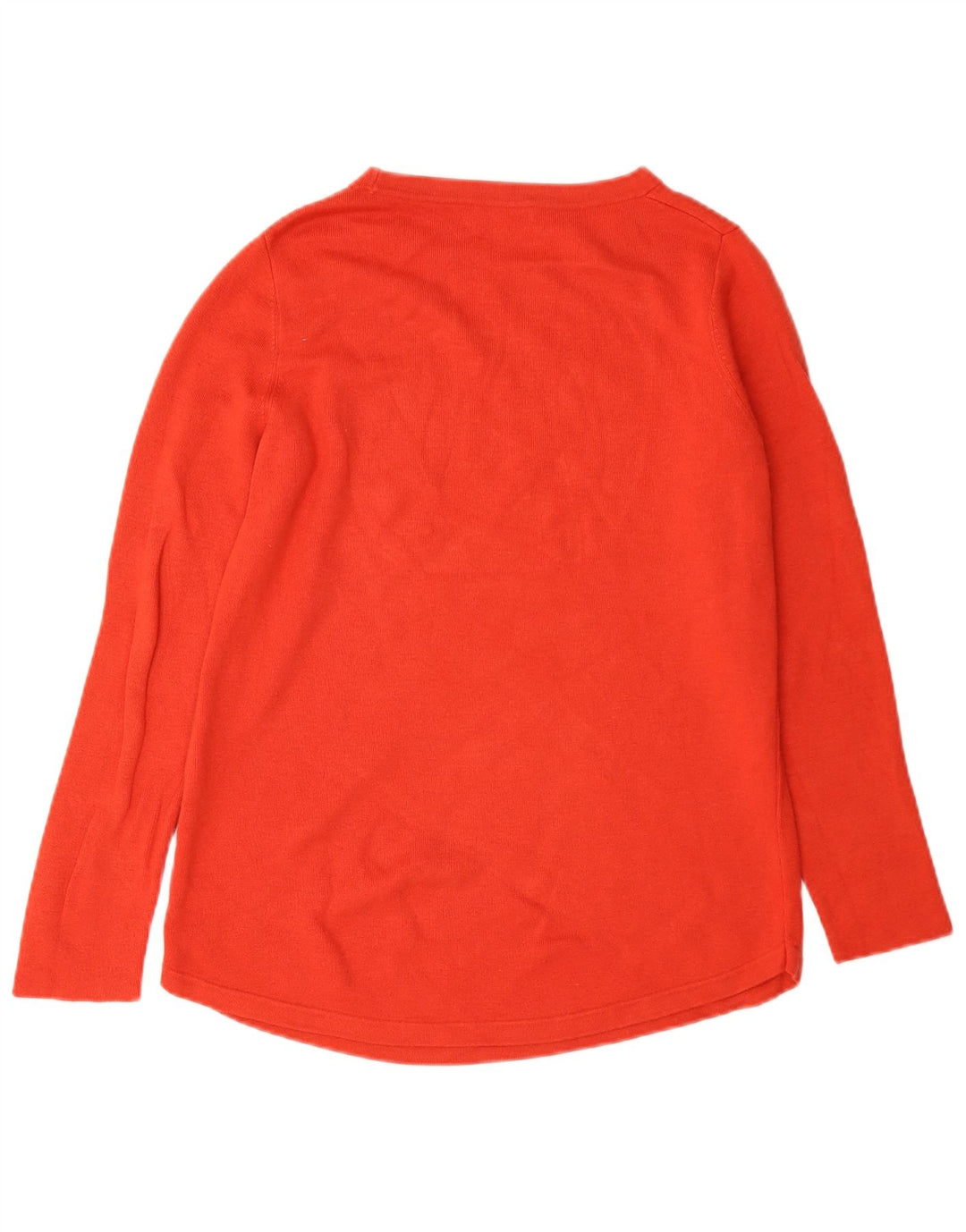 Top oversized feminino Hobbs manga comprida UK 10 pequeno laranja