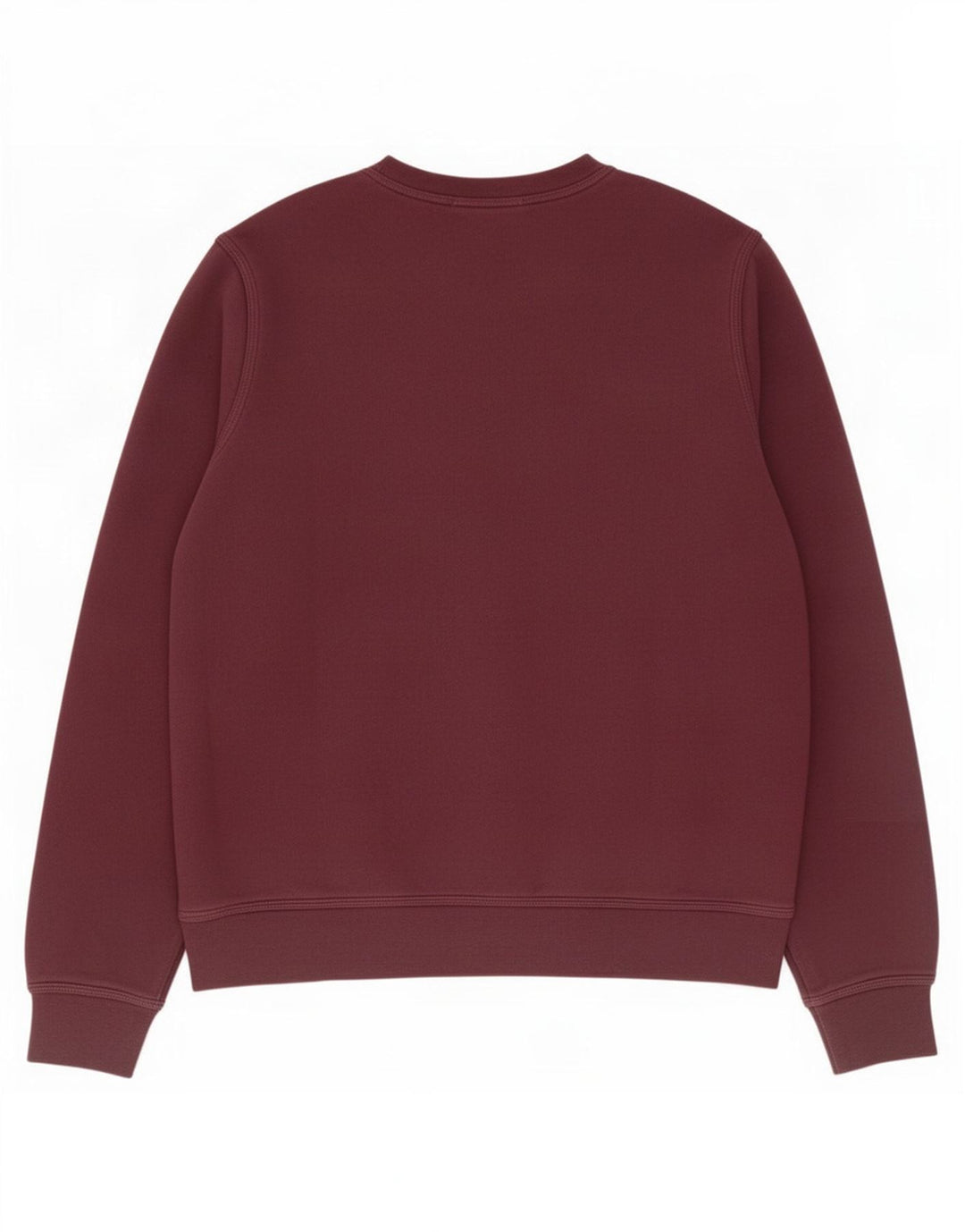 Nike Mens Moletom Jumper Pequeno Algodão Borgonha