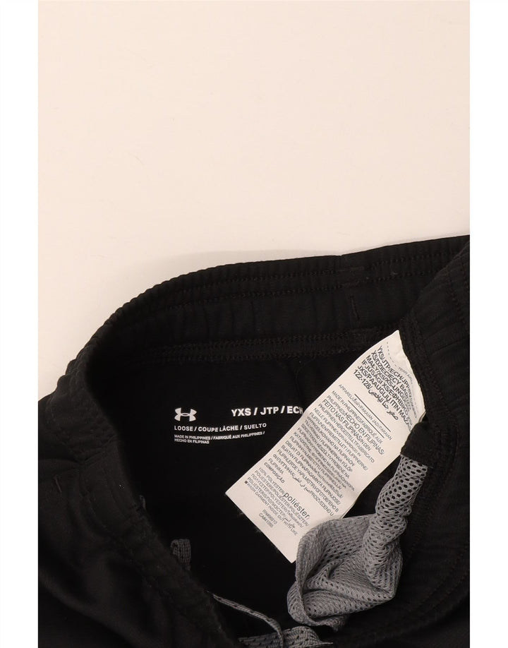Calças de treino UNDER ARMOUR Meninos 6-7 Anos XS W22 L22 Preto