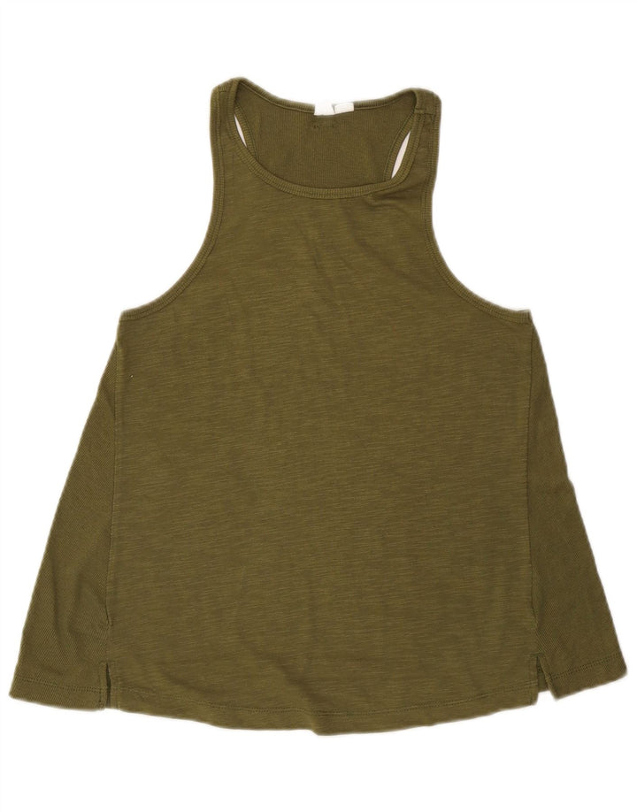 Colete feminino Roxy UK 10 pequeno cáqui salpicado