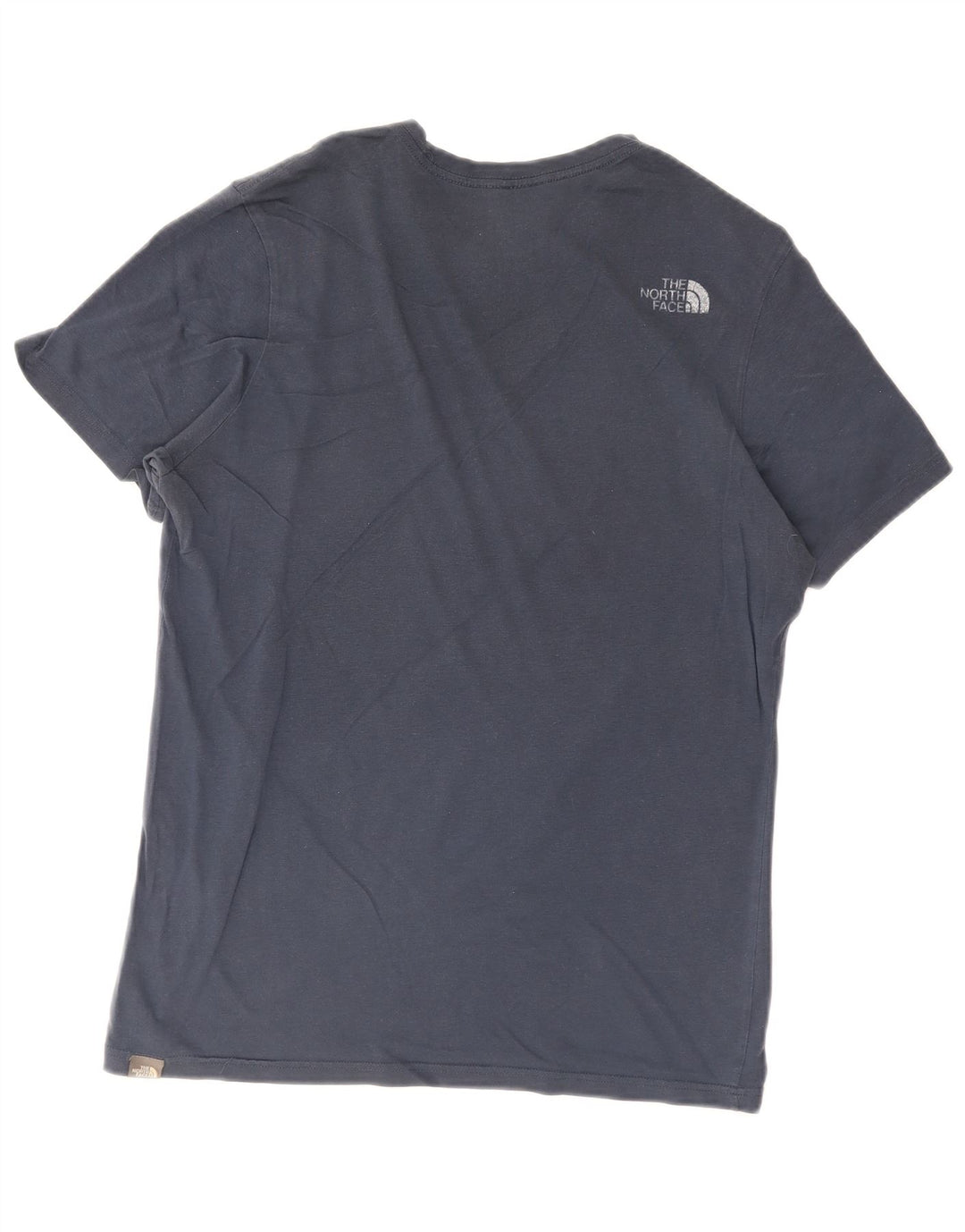 Camiseta gráfica masculina The North Face azul médio