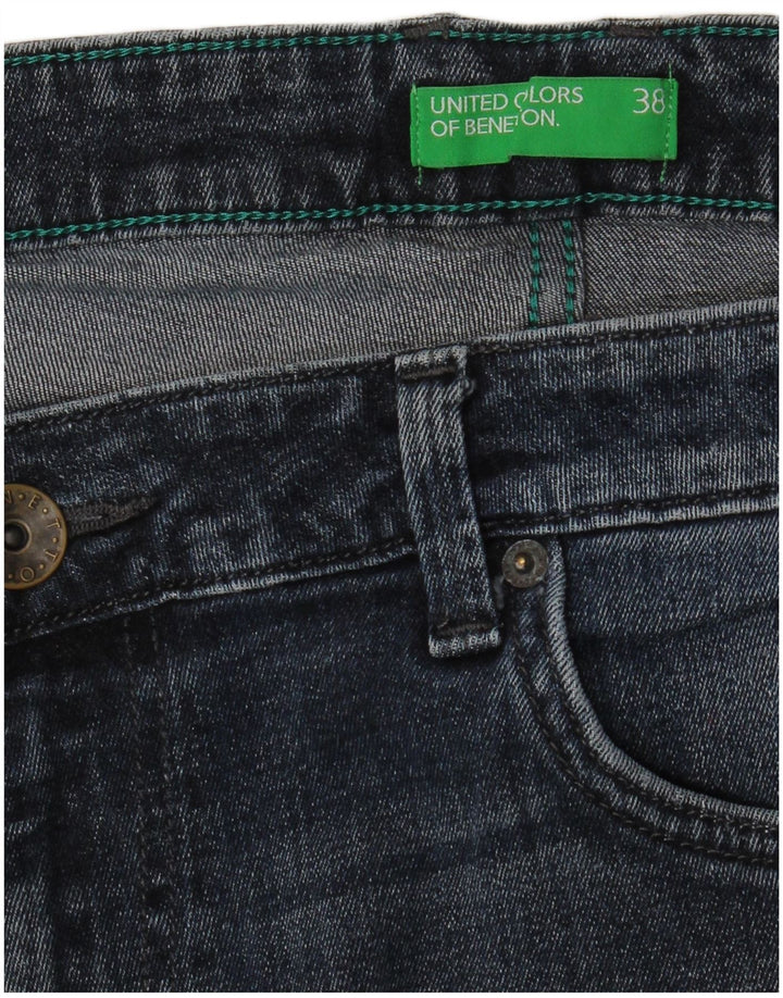 Benetton Jeans Slim Masculino W38 L31 Azul Marinho