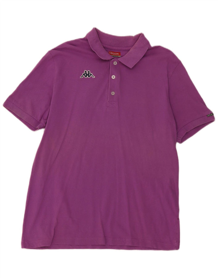 Camisa polo masculina Kappa XL roxa