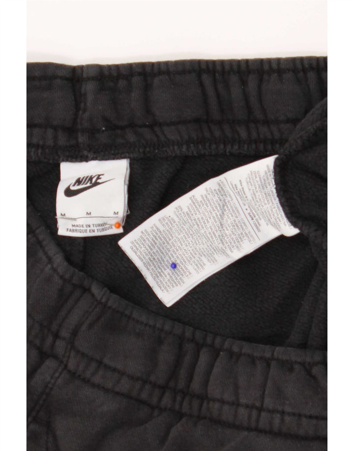 Nike masculino gráfico cargo calças de treino joggers médio preto algodão