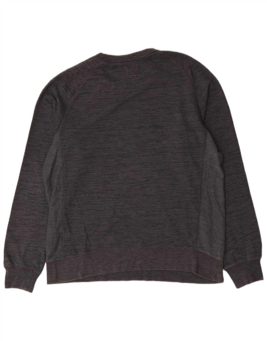 Moletom masculino Champion XL cinza manchado de algodão