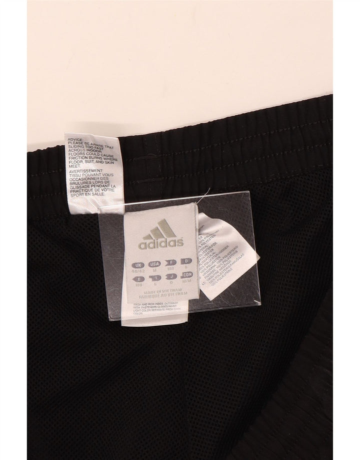 ADIDAS Calças de treino masculinas Joggers UK 40/42 Medium Black Colourblock