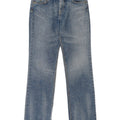 Jeans retos femininos Levi's W29 L32 algodão azul