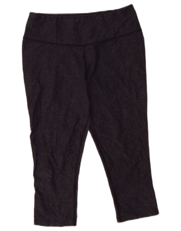 Leggings Nike Dri Fit Capri UK 14 Grande Azul Marinho Poliéster