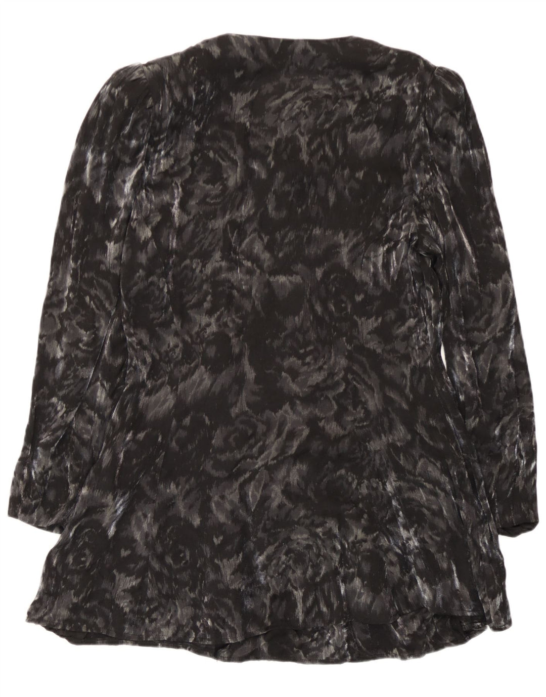 Blusa feminina Michele Boyard com palangre UE 40 médio preto floral