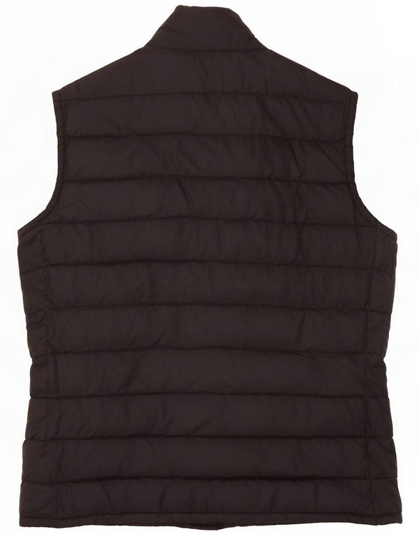 Moncler Colete acolchoado feminino tamanho 2 preto médio
