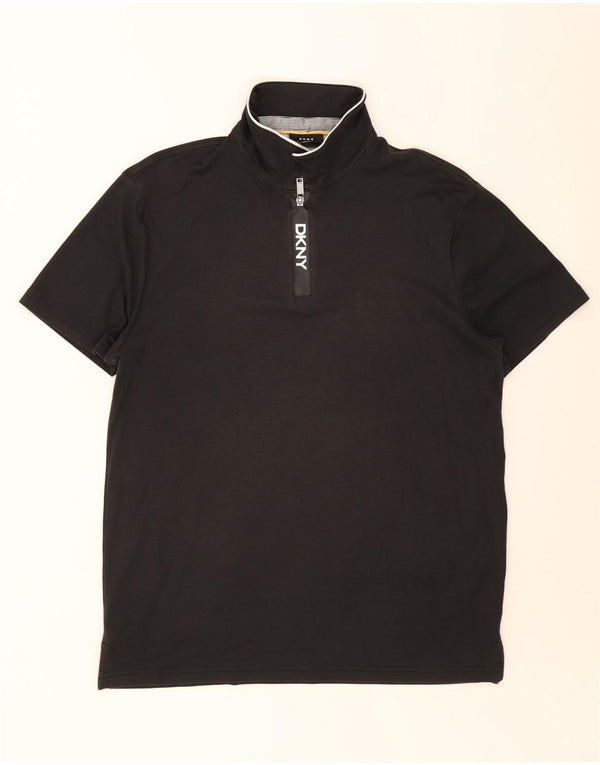 Camisa polo masculina Dkny XL algodão preto