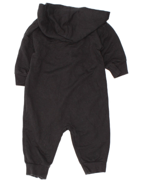 Macacão Nike Baby Boys com capuz gráfico 3-6 meses algodão preto