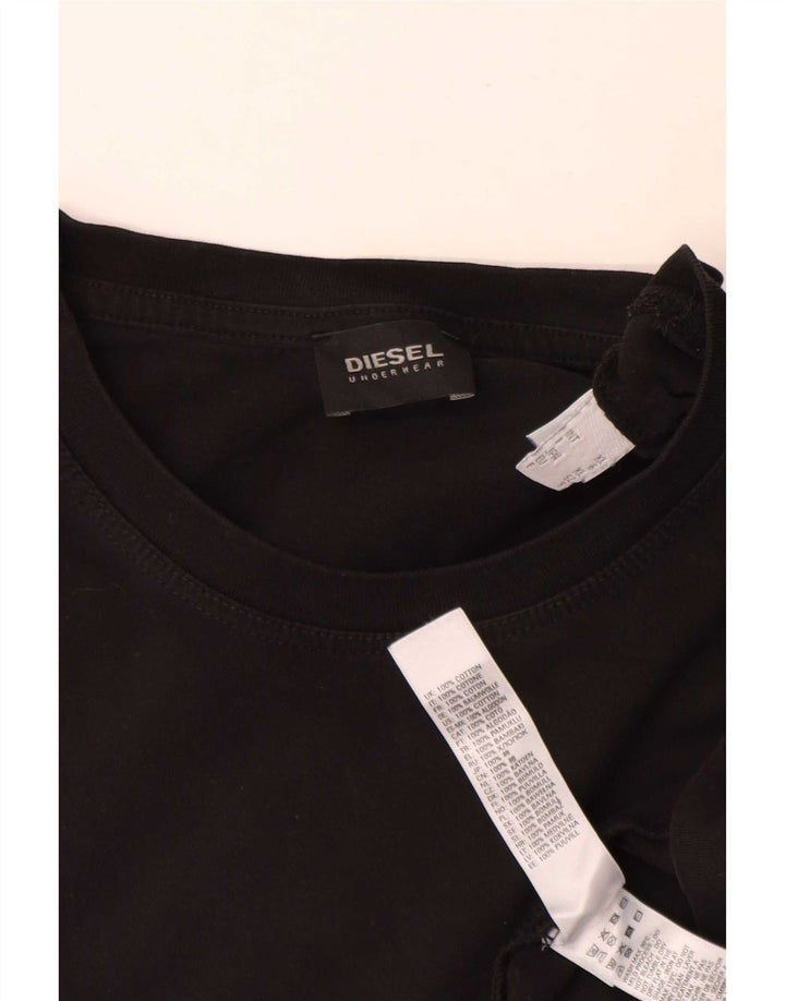 Camiseta masculina Diesel Top XL algodão preto
