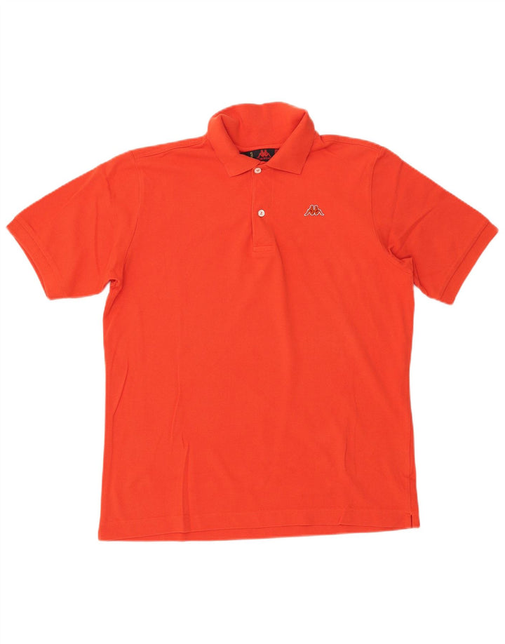 Camisa polo masculina KAPPA de algodão vermelho médio