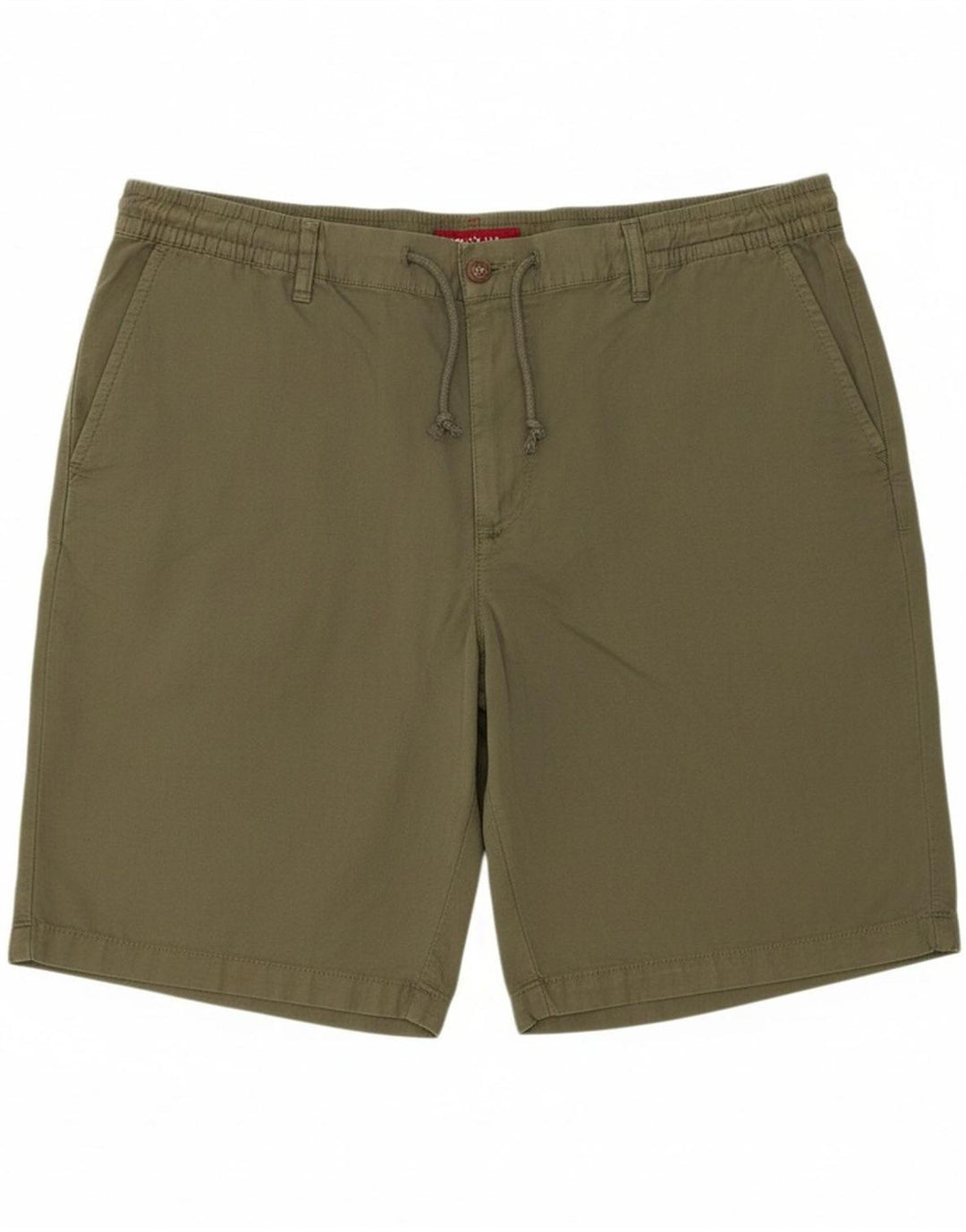 Shorts chino masculino CARRERA regular 2XL W42 algodão cáqui