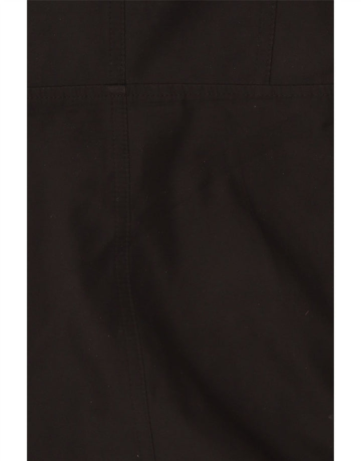 Sobretudo feminino Michael Kors UK 18 XL poliéster preto