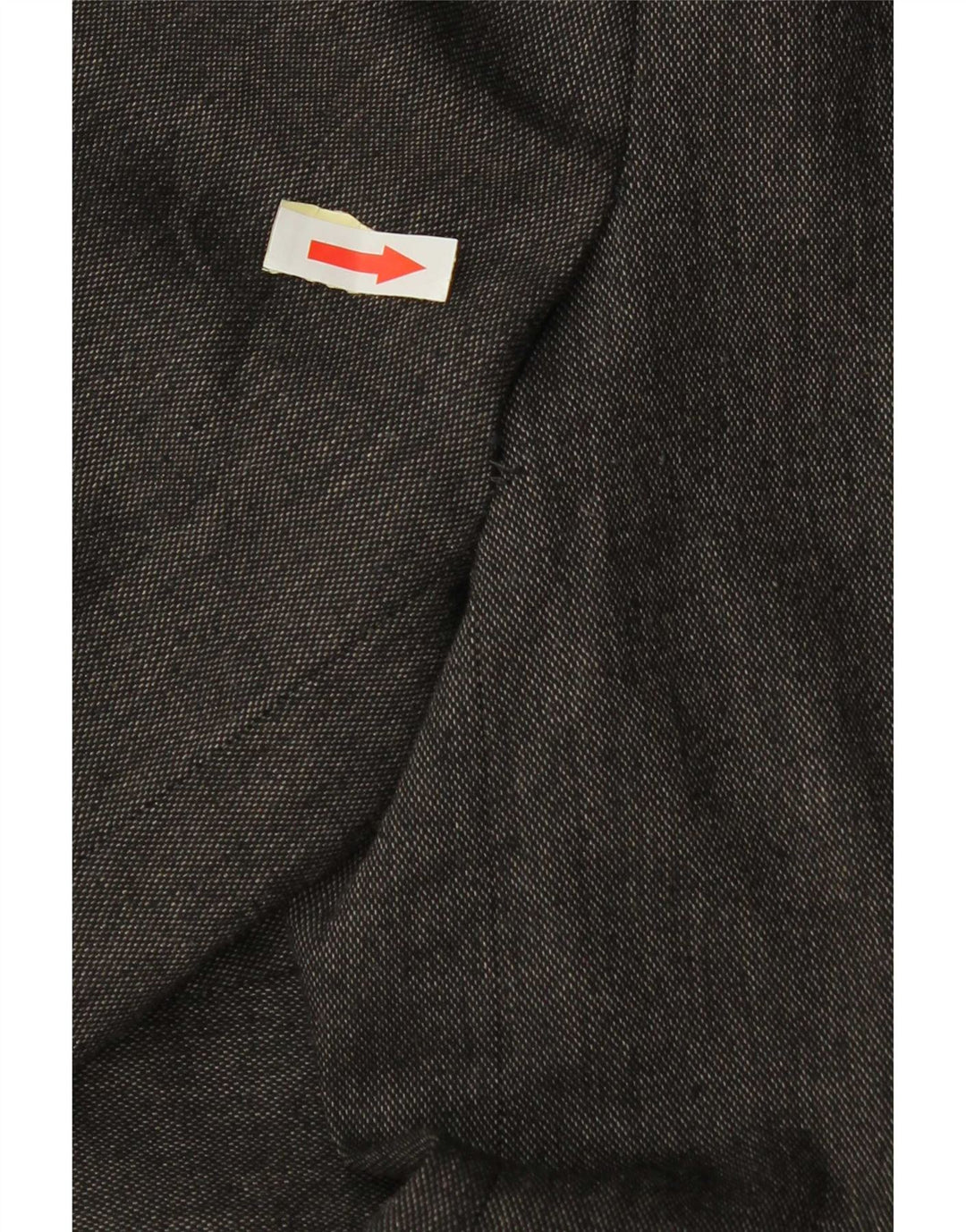 Jaqueta blazer feminina Zara com 1 botão Reino Unido 18 XL cinza viscose