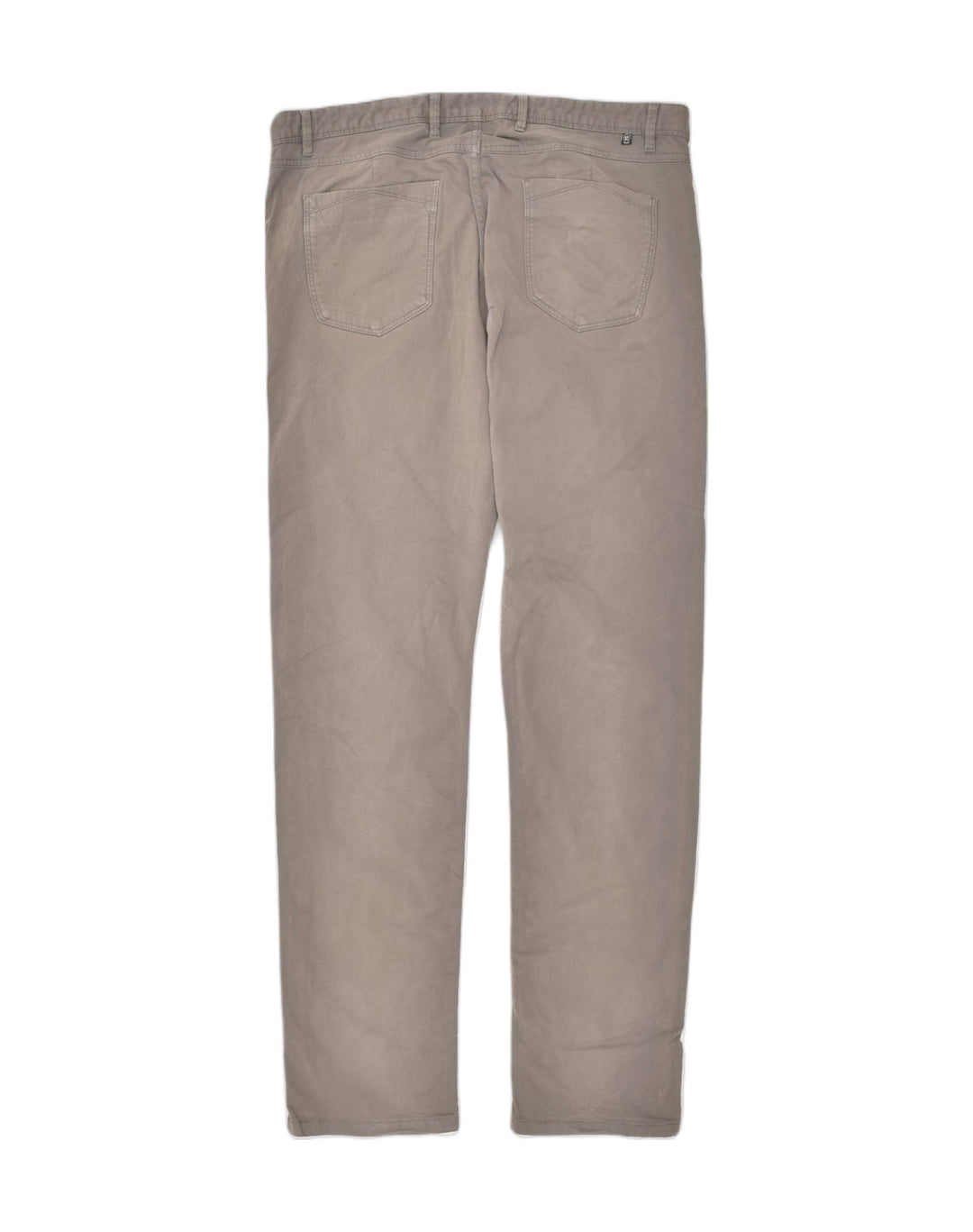 MASSIMO DUTTI Womens Slim Casual Trousers W36 L34 Grey Cotton | Vintage Massimo Dutti | Thrift | Second-Hand Massimo Dutti | Used Clothing | Messina Hembry 