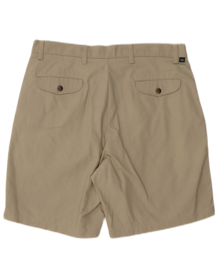 DOCKERS Mens Chino Shorts W36 Grande Algodão Bege