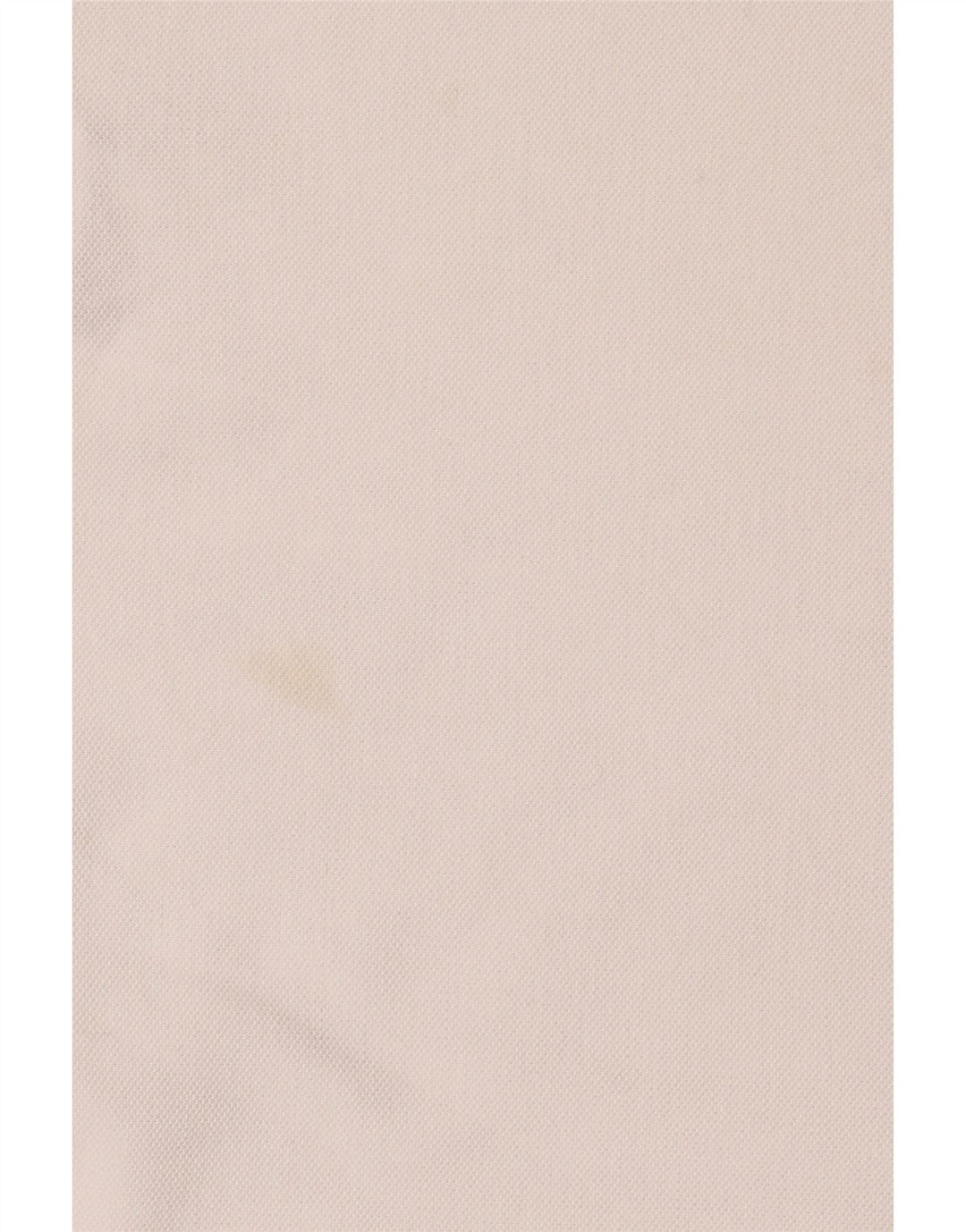 Camisa polo masculina de manga comprida Kappa de algodão branco médio