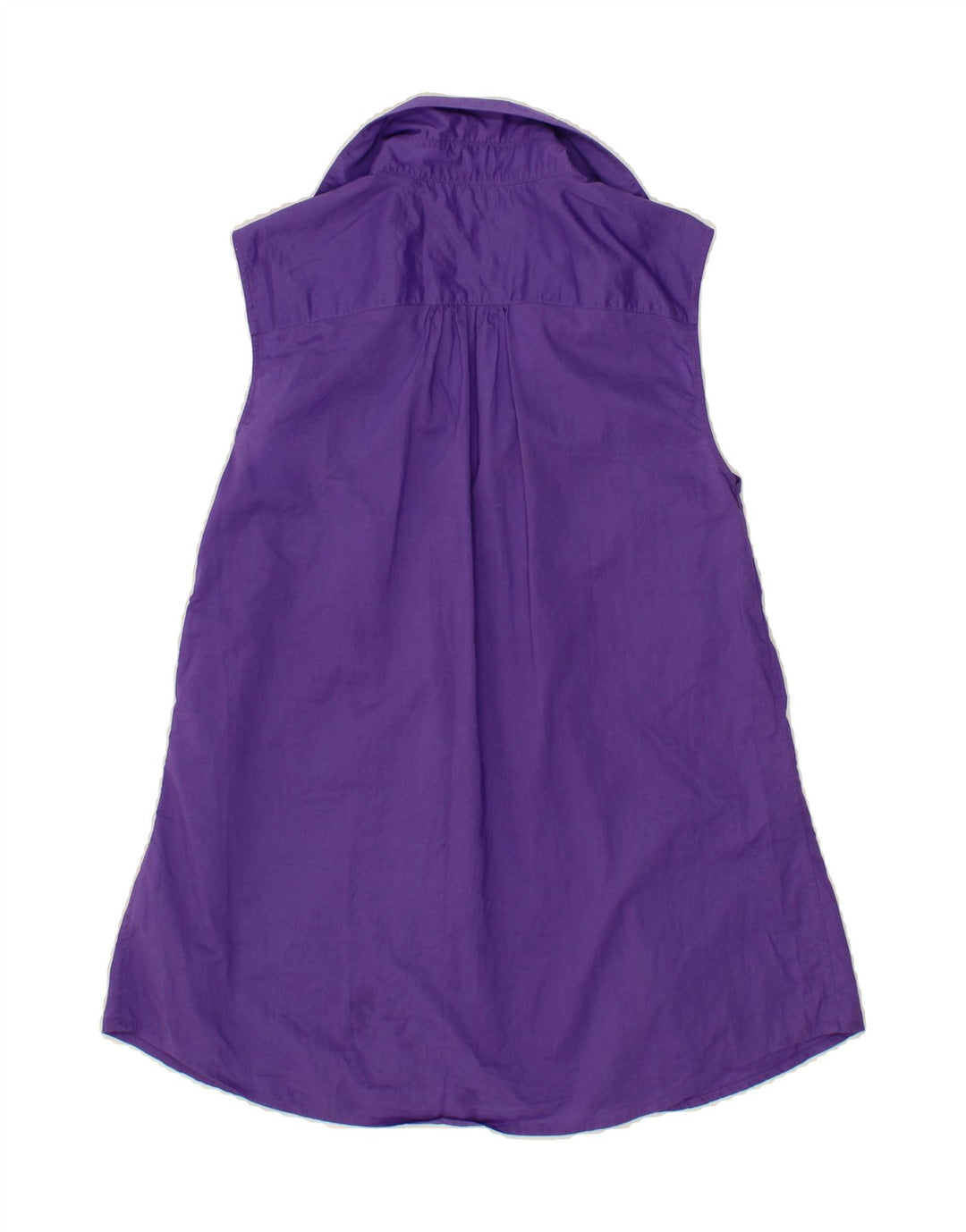 TOMMY HILFIGER Womens Sleeveless Shirt US 12 Large Purple Cotton Vintage Tommy Hilfiger and Second-Hand Tommy Hilfiger from Messina Hembry 