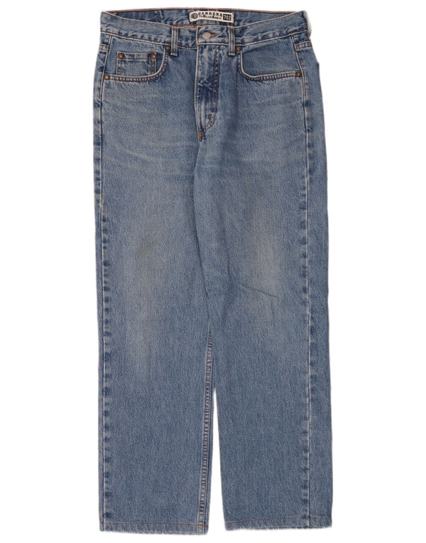 Carrera Masculino 702 Straight Jeans W33 L28 Azul Algodão