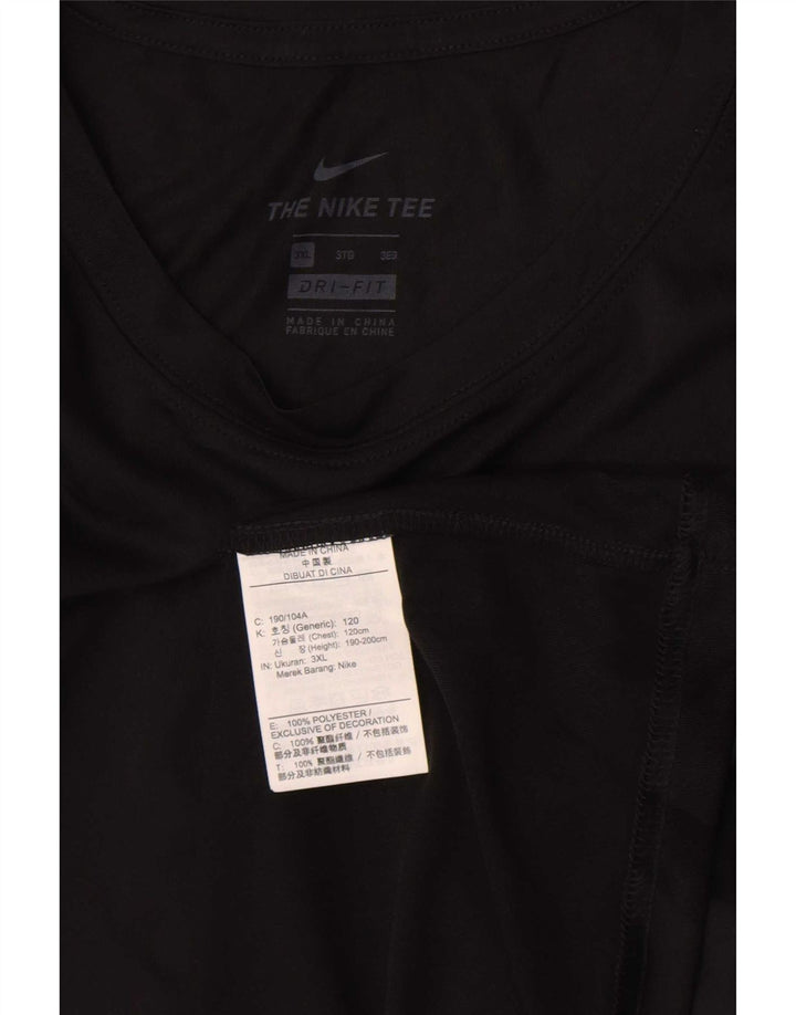 Colete Nike Masculino Dri Fit Top 3XL Poliéster Preto