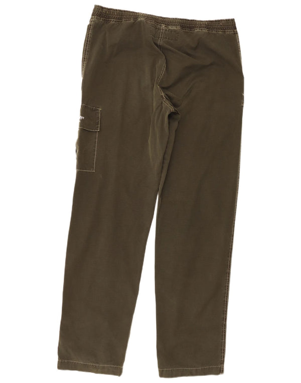 Calça cargo reta masculina Murphy & Nye 2XL W42 L34 algodão verde
