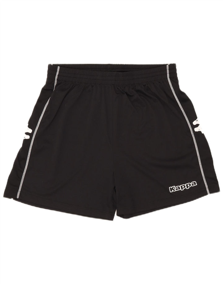 Shorts esportivos gráficos masculinos Kappa 2XL poliéster preto