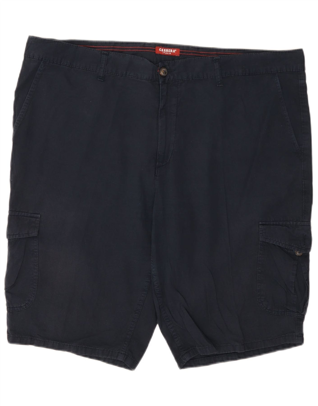 Carrera Mens 618 Cargo Shorts W42 2XL Algodão Azul Marinho