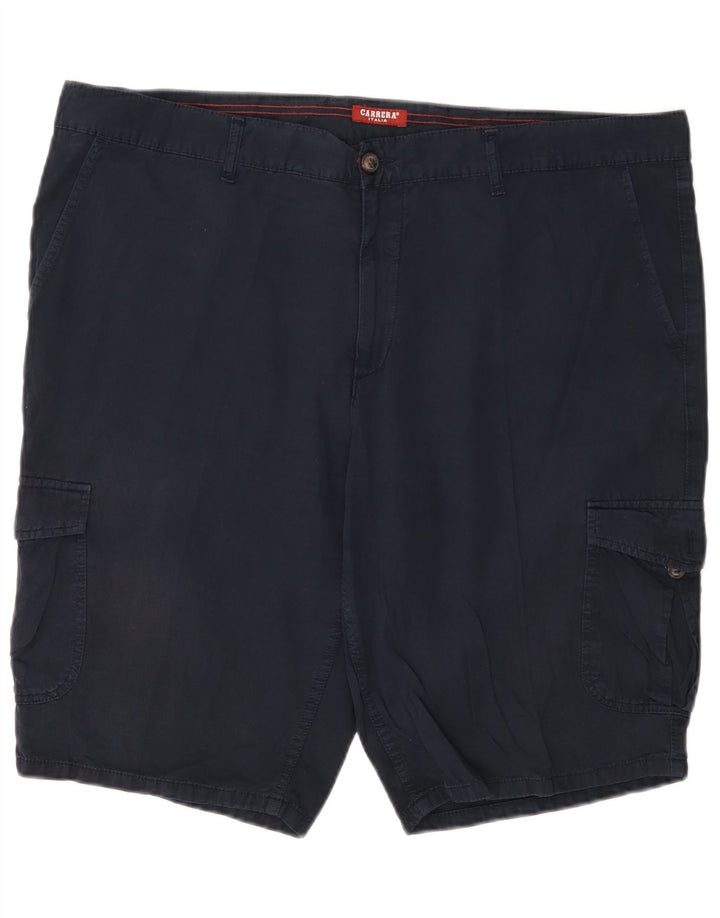 Carrera Mens 618 Cargo Shorts W42 2XL Algodão Azul Marinho