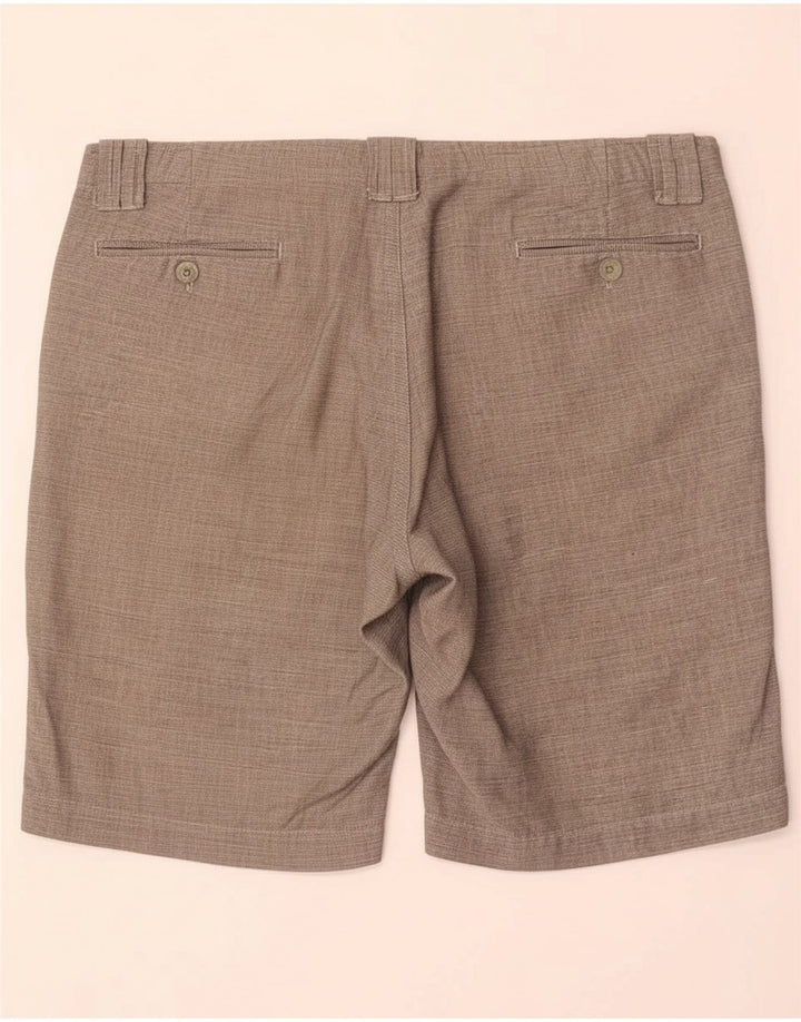 BENETTON Mens Chino Shorts W32 Cinza Médio