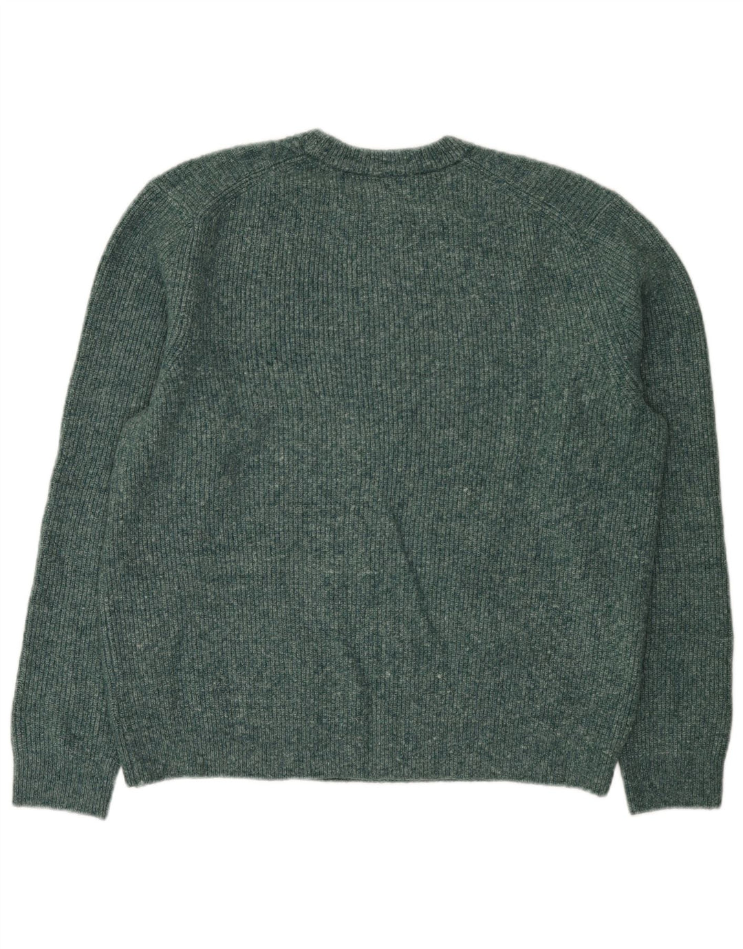Suéter masculino Marks & Spencer com gola redonda XL verde acrílico
