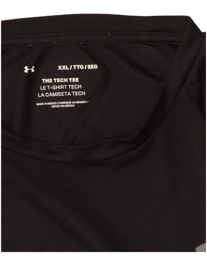 Camiseta masculina UNDER ARMOUR 2XL preta