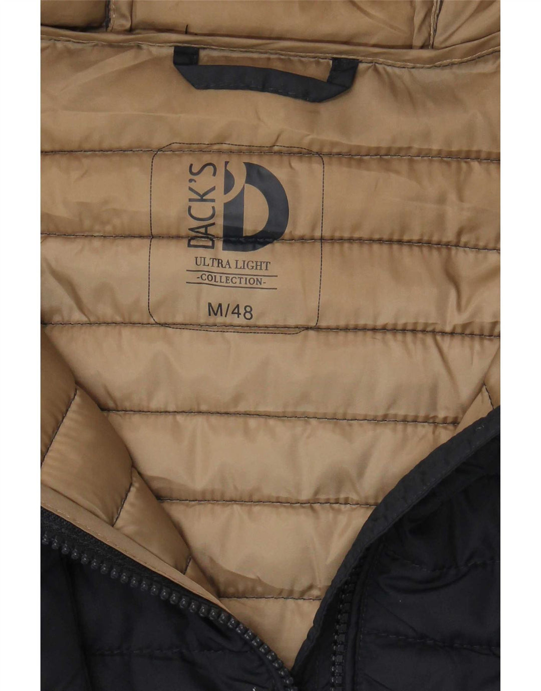 Jaqueta masculina acolchoada com capuz Dack IT 48 azul marinho médio