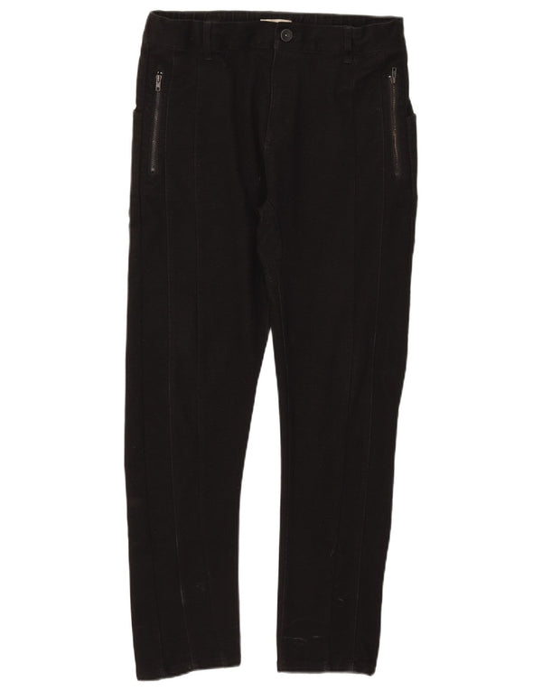 Calça Zara Boys Slim Casual 13-14 Anos W30 L28 Poliéster Preto