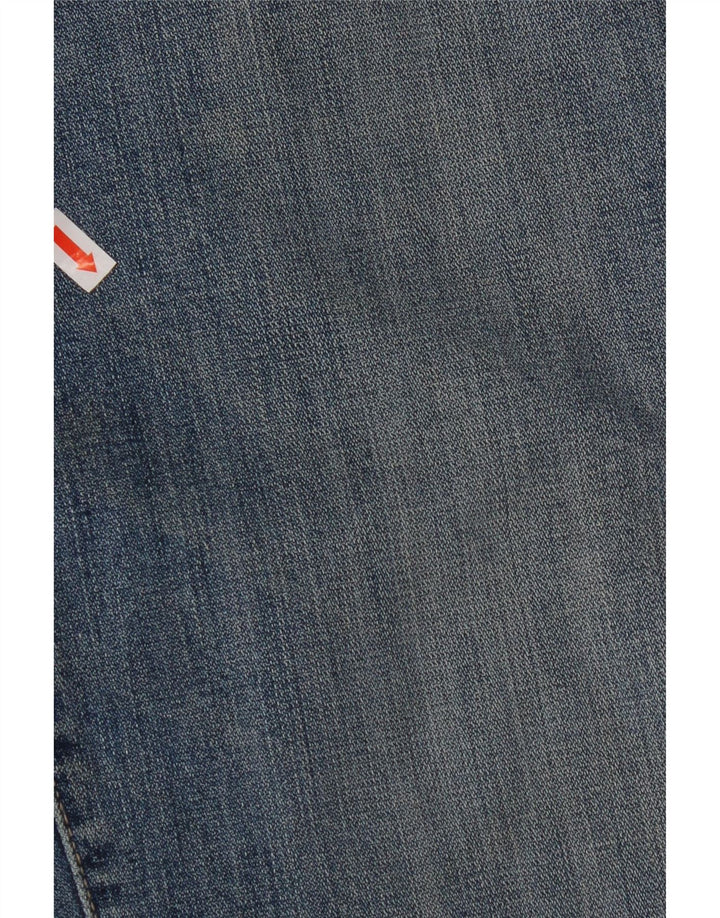 WRANGLER Masculino Larston Slim Jeans W36 L30 Azul Algodão