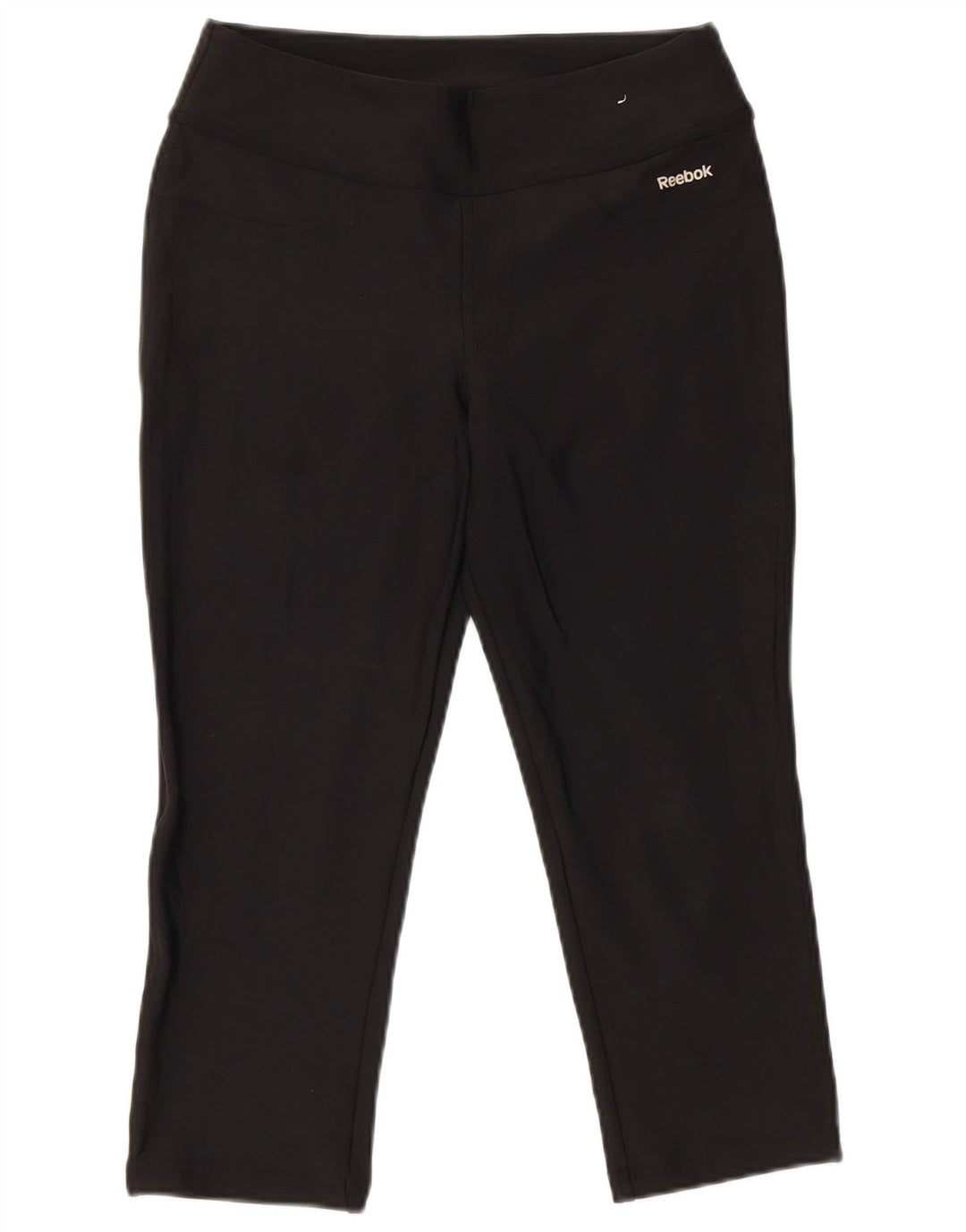 Calça Capri Feminina Reebok W28 L19 Preto Nylon