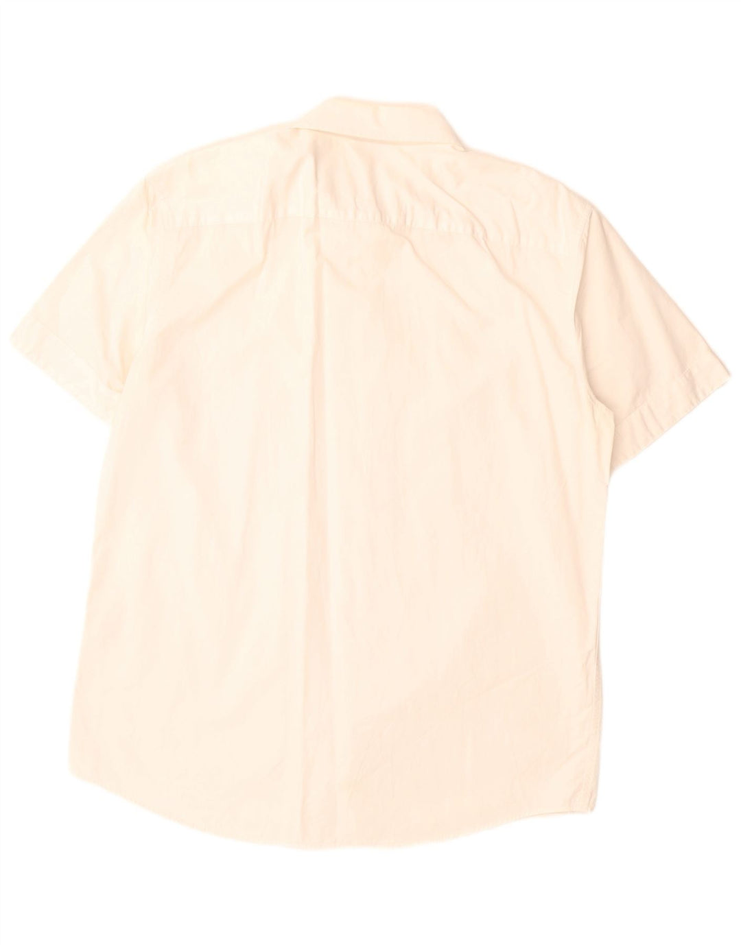 Camisa masculina de manga curta Levi's grande de algodão off white