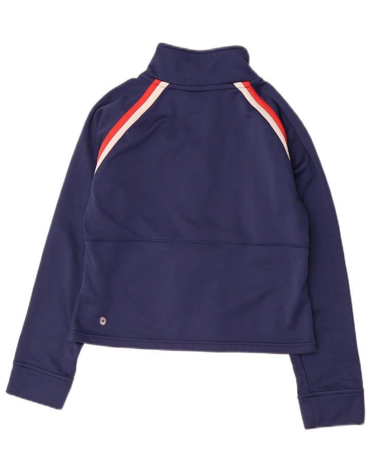 Casaco de treino para meninas ELLESSE 11-12 anos azul marinho poliéster