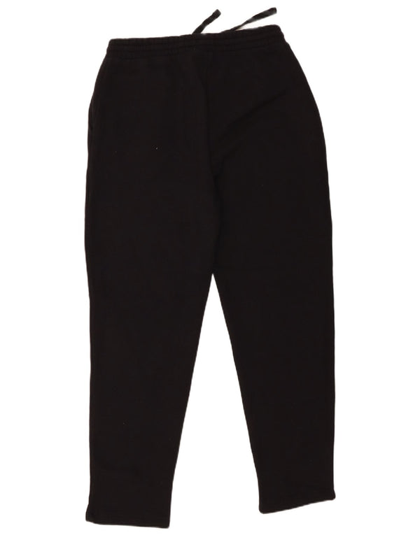 Calça de treino feminina Zara UK 12 algodão preto médio