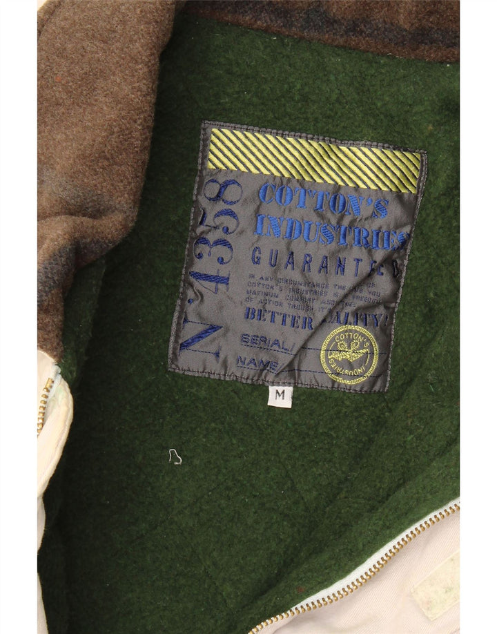 Jaqueta utilitária masculina Cotton's Industries UK 38 Médio Off White