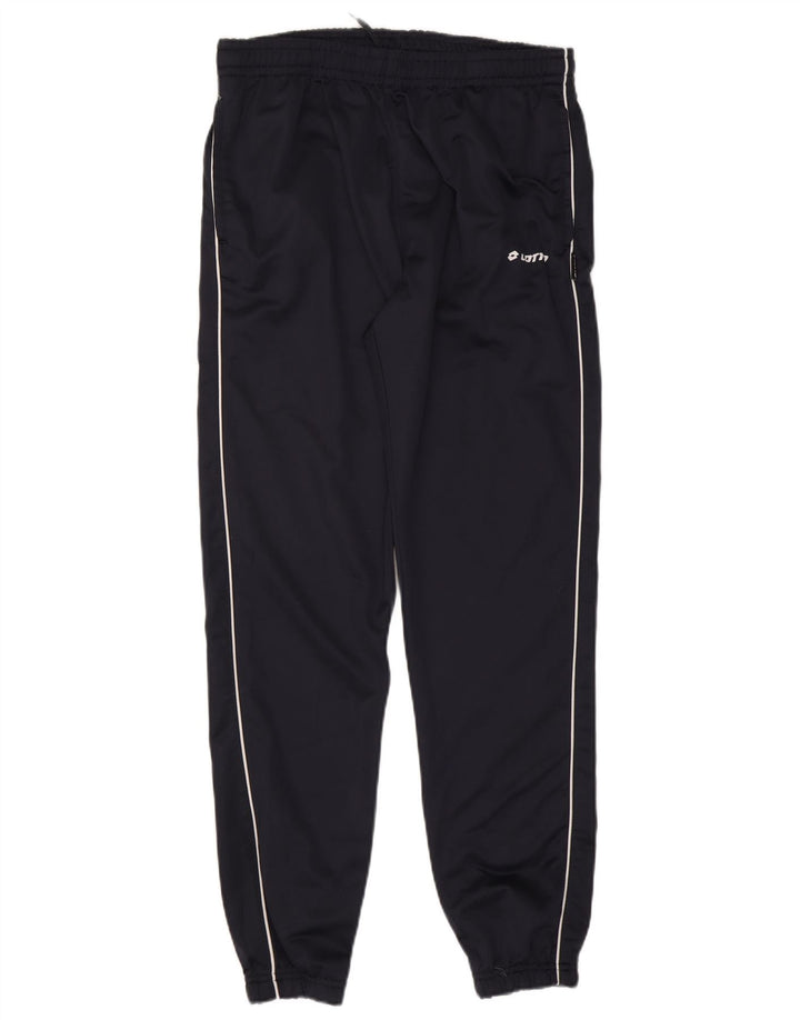 LOTTO Calça de treino masculina Joggers grande poliéster azul marinho