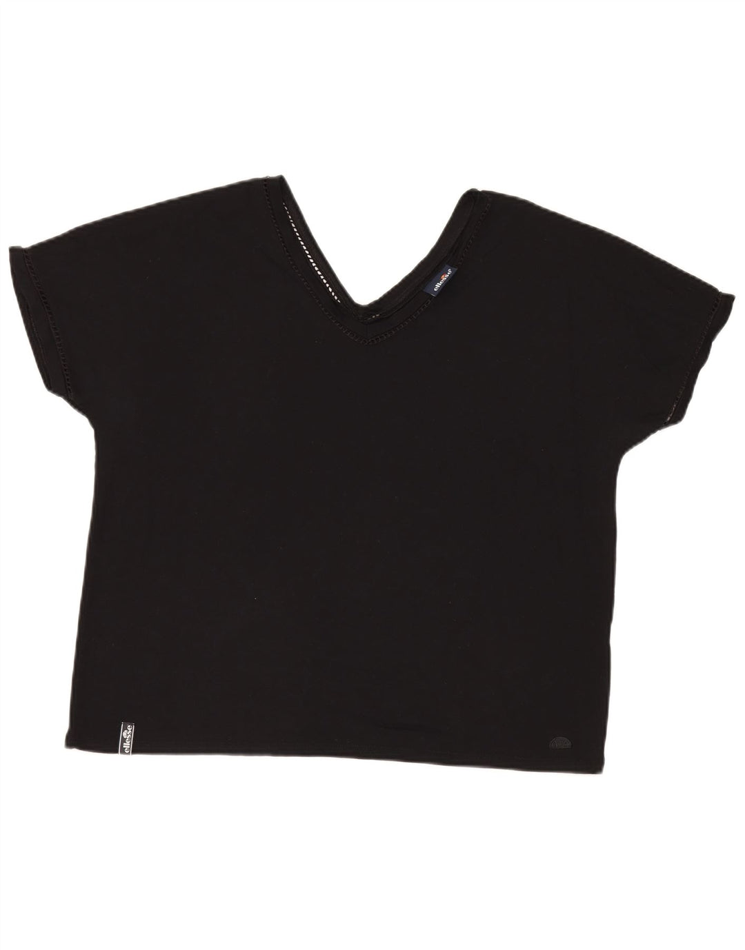 Ellesse Camiseta Feminina Top UK 18 XL Preto