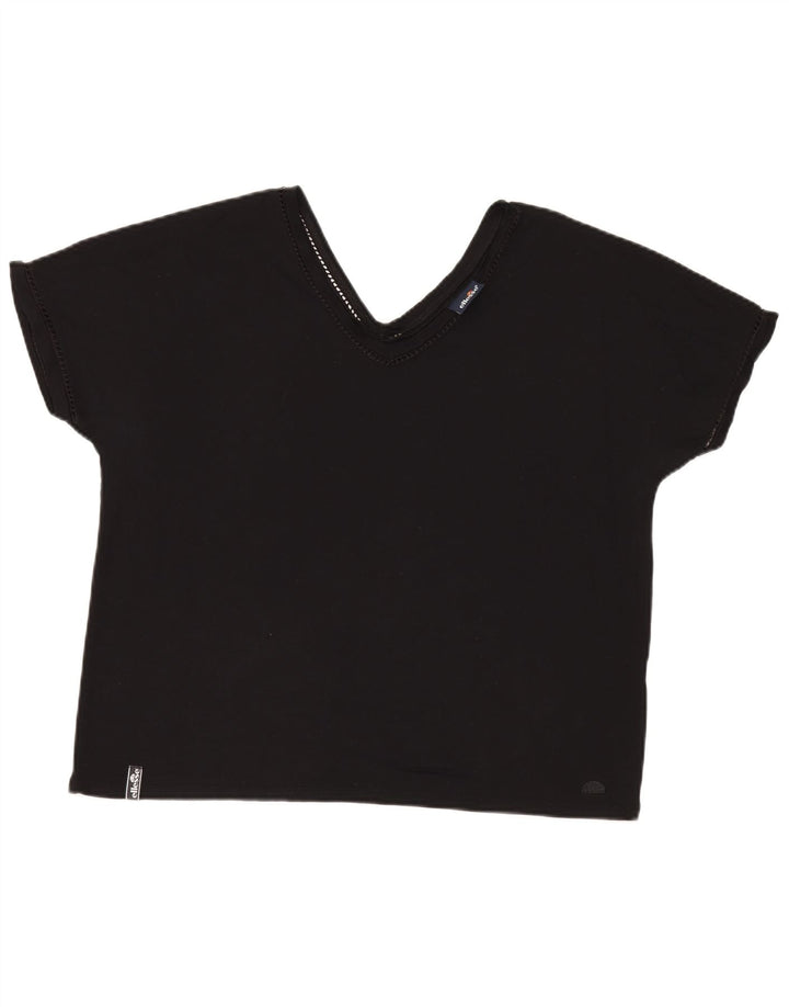 Ellesse Camiseta Feminina Top UK 18 XL Preto